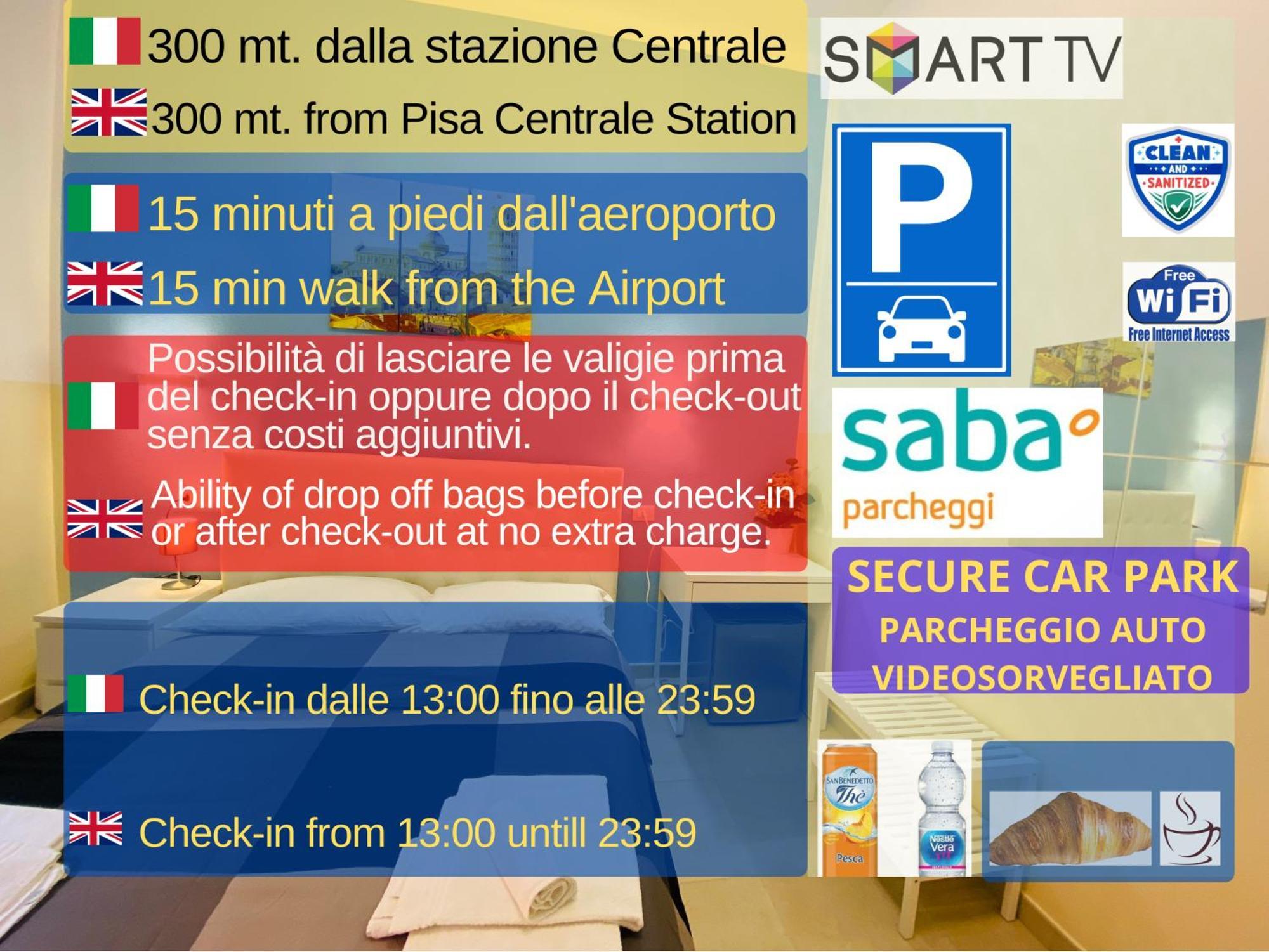 Hello Pisa B&B Zewnętrze zdjęcie